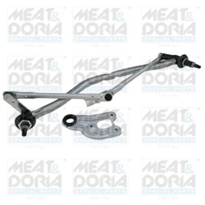 Afbeelding van MEAT &amp; DORIA 227010 Ruitenwisser Mechaniek Voor BMW: X3 (E83) 3.0 d, xDrive 30 i, 2.0 sd, xDrive20i 2.0, 25 xDrive35d