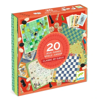 Afbeelding van Djeco Classic BOX 6+ Bordspellen voor kinderen, Maat: One Size, Multi coloured