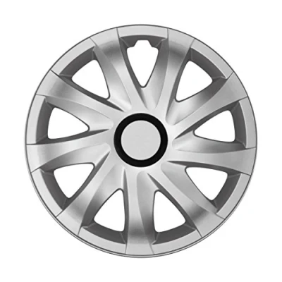 Image de NRM 14 Enjoliveurs de roues Argent 4 PCS Set ABS Durable Résistant