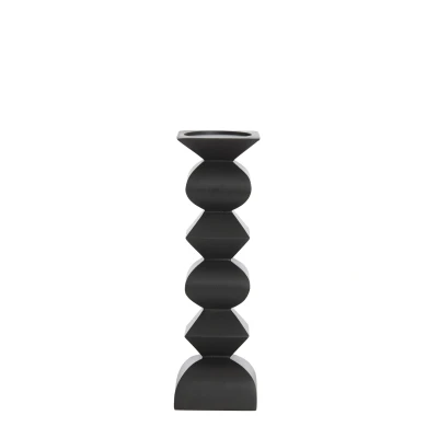 Afbeelding van Light &amp; Living Kandelaar ALVERCA Ø10.5x33.5cm Zwart