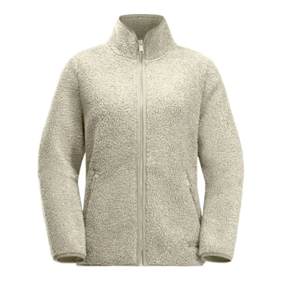 Afbeelding van Jack Wolfskin HIGH CURL Fleecejas, Dames, Maat: Large, Panna cotta