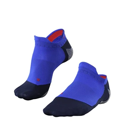 Afbeelding van FALKE RU5 Race Invisible heren running kousenvoetjes kobaltblauw (cobalt) Maat: 44 45