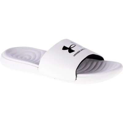 Afbeelding van Under Armour Ansa Fixed Slides 3023761 103, Mannen, Wit, Slippers, maat: 46 EU