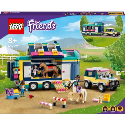 Afbeelding van LEGO Friends Paardenshow aanhangwagen 41722