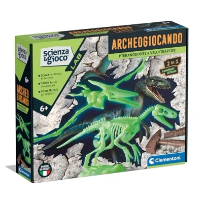 Afbeelding van Clementoni Wetenschap &amp; Spel 19375, Experimentset, Paleontologie, 8 jaar, Meerkleurig