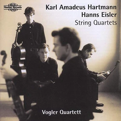 Afbeelding van Vogler Quartett Hartmann, Eisler: String Quartets (CD)