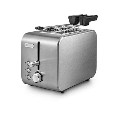 Afbeelding van De&#039;Longhi CTX 2203 broodrooster 2 snede(n) 550 W Zilver