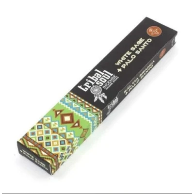 Afbeelding van Tribal Soul Incesne White Sage + Palo Santo (1 pakje)
