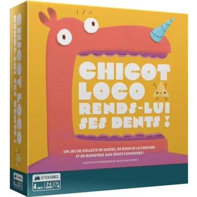 Afbeelding van Asmodee Exploding Kittens Chicot Loco gezelschapsspel spel voor kinderen en familie vanaf 4 jaar 2 tot spelers 15 minuten Franse versie
