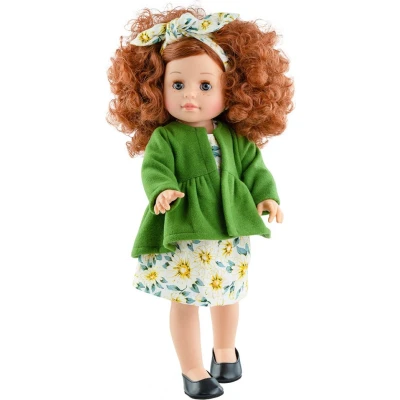 Afbeelding van Paola Reina Soy tu Angela babypop meisje met kledij 42cm