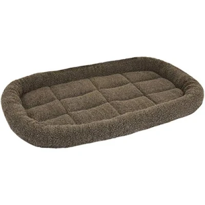 Afbeelding van Flamingo Sherpa Kussen Honden Rh Bruin 116x69x8cm 1st 121069