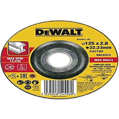 Afbeelding van DEWALT DT43911 QZ Doorslijpschijf gebogen 1 stuk(s)
