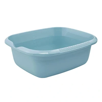 Afbeelding van keeeper Multifunctionele kom met schenktuit, vierkant, 9 l, 38 x 32 cm, Björk, Nordic Blue