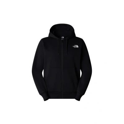 Afbeelding van The North Face Simple DOME Sweater met rits, Heren, Maat: Medium, Tnf black