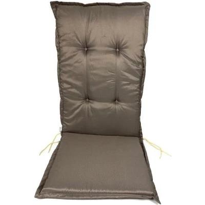 Afbeelding van Madison Tuinstoelkussen hoge rug 50x123 cm Thin taupe