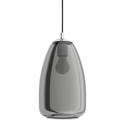 Afbeelding van EGLO Alobrase Hanglamp 1 lichts Ø20 cm E27 Chroom
