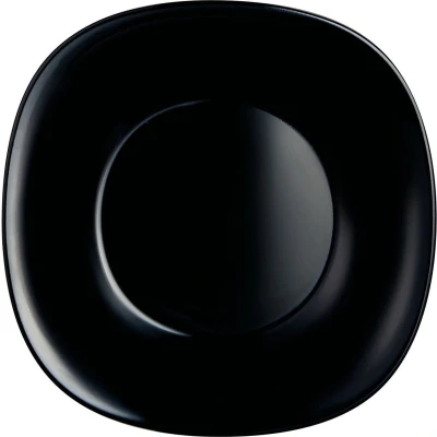 Afbeelding van Diep bord Luminarc Carine Zwart Glas (Ø 23,5 cm) (24 Stuks)