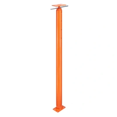 Afbeelding van VEVOR Vloerkrik voor thuis, hoogtebereik van 137,2 tot 381 cm, maximaal draagvermogen 5080,2 kg, verstelbare steunbalk nivellering, telescopische stalen stekker ondersteuning
