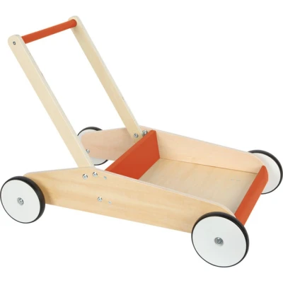 Afbeelding van Small Foot Houten Loopwagen Koper Rood