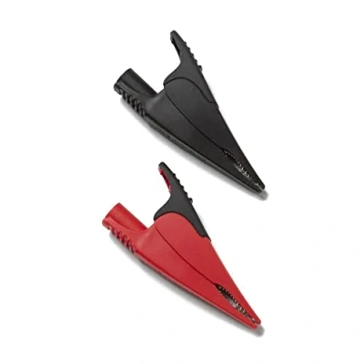 Afbeelding van Fluke AC285 Veiligheids krokodilklemmenset Bus 4 mm CAT IV 600 V, III 1000 V Rood, Zwart
