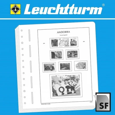 Afbeelding van Leuchtturm Leuchtturm, Supplement Andorra Spaans jaar 2022 per set