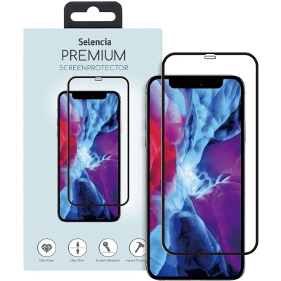 Afbeelding van Selencia Screenprotector Geschikt voor iPhone 12 Pro Max Tempered Glass Gehard Glas Premium