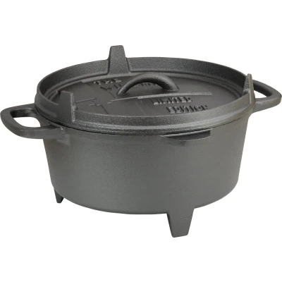 Afbeelding van The Windmill Cast Iron Dutch Oven 4,5 Qt Limited Edition Pre seasoned