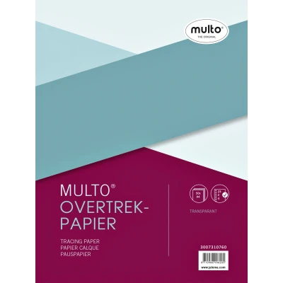 Afbeelding van Multo Interieur overtrekpapier A4 23 rings 50vel