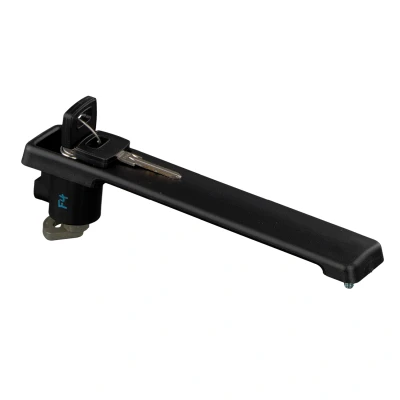 Afbeelding van FEBI BILSTEIN 29184 Deurgrepen Links, rechts Met slotcilinder, sleutel Zwart