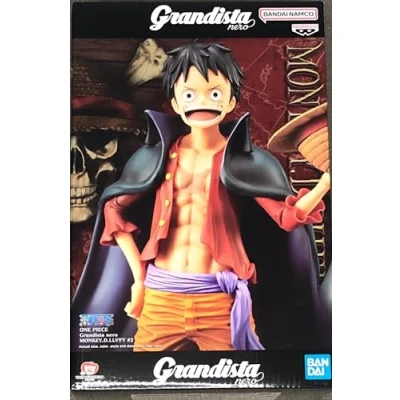 Afbeelding van One Piece Monkey D. Luffy Figure Grandista Nero 27cm