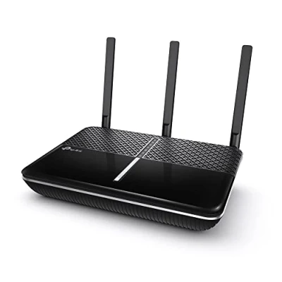 Afbeelding van TP Link Archer C2300 dual Band Gigabit wifi router: 600 Mbps in 2,4 GHz, 1625 5 1,8 GHz core processor, poorten, 1 x USB 3.0 en 2.0