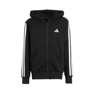Afbeelding van adidas Sportswear Essentials Ritshoodie Kids Kinderen Zwart 164