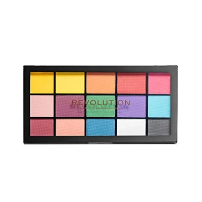Image de Revolution Beauty, Palette d&#039;ombres à paupières Reloaded, Marvellous Mattes, 15 nuances, 16.5g