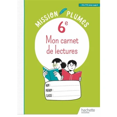 Image de Mon Carnet de lectures 6e Cahier élève