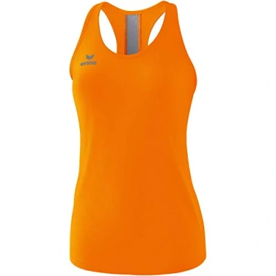 Afbeelding van Erima Squad tanktop dames new orange/slate grey/monument grey
