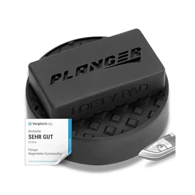 Afbeelding van PLANGER® Lofty Pad krik met antislip design bescherm je auto door de hydraulische gemaakt van zeer duurzaam rubber