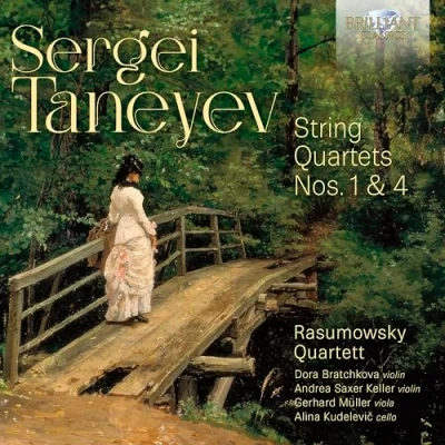 Afbeelding van Sergei Taneyev: String Quartets Nos. 1 &amp; 4