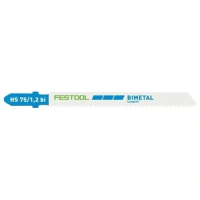 Afbeelding van Festool 204270 Decoupeerzaagblad HS 75/1,2 BI/5 (5st) Bi metal