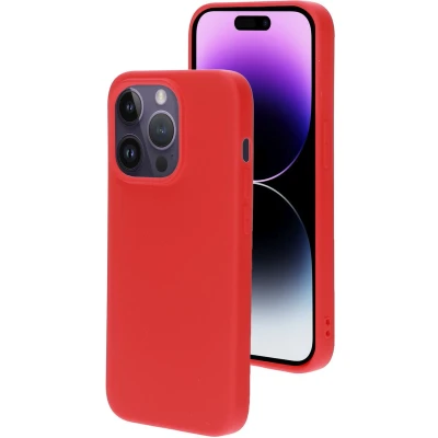 Afbeelding van Mobiparts Silicone Cover Apple iPhone 14 Pro Scarlet Red