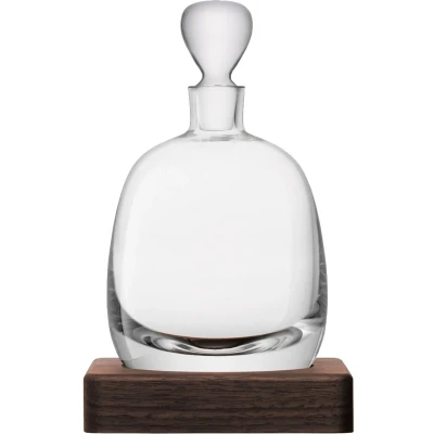 Afbeelding van L.S.A. Whisky Islay Karaf met Onderzetter 1 liter Transparent / Glass