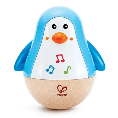 Image de Jeu d&#039;éveil Pingouin culbuto musical Hape