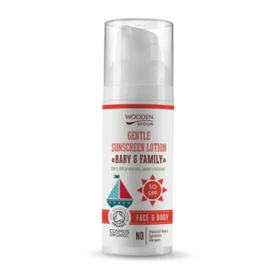 Afbeelding van Baby &amp; Familie Zachte Zonnebrandcrème Lotion SPF50 50ml