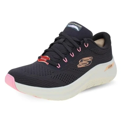 Afbeelding van Skechers Arch Fit 2.0 Big League Dames Sneakers Rosé Maat 37
