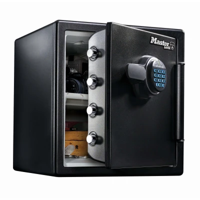 Afbeelding van Kluis MasterLock brandvrij en waterdicht electronisch combi slot XL zwart