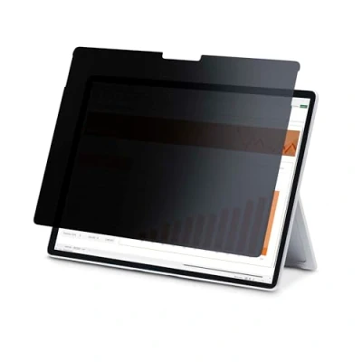 Afbeelding van StarTech.com 4 Way 12.3in Surface Pro 4/5/6/7/7+ Privacy Filter, Portrait/Landscape, Touch Enabled, +/ 30 Kijkhoek, Blauw licht Reductie, Matte Afwerking