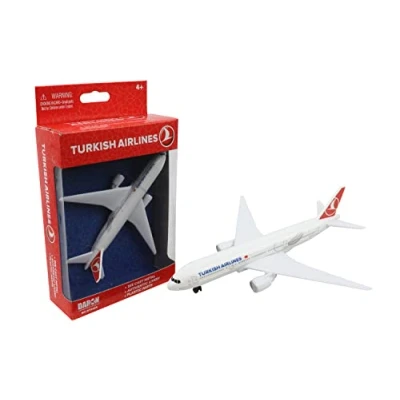 Afbeelding van herpa 86RT 5404 Airplane Turks Airlin in miniatuur om te knutselen en als cadeau, meerkleurig