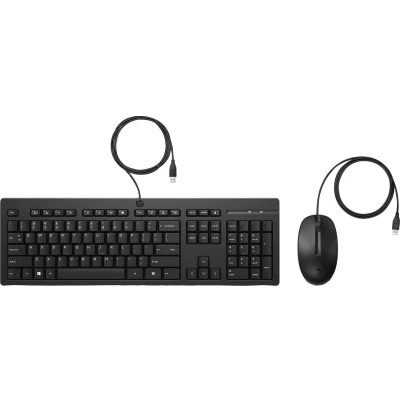 Afbeelding van Toetsenbord + muis HP 225 Qwerty zwart