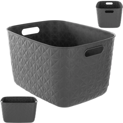 Afbeelding van Curver Softex Opbergmand Large 19L Antraciet