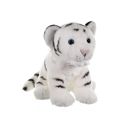 Afbeelding van Wild Republic 19375 Cuddleins pluche dier, tijger, 30 cm, wit