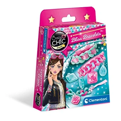 Afbeelding van Clementoni Crazy Chic Elastiek Knutselset Romantici
